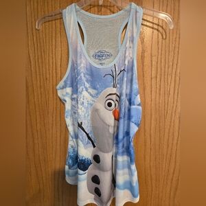Frozen Olaf tank top